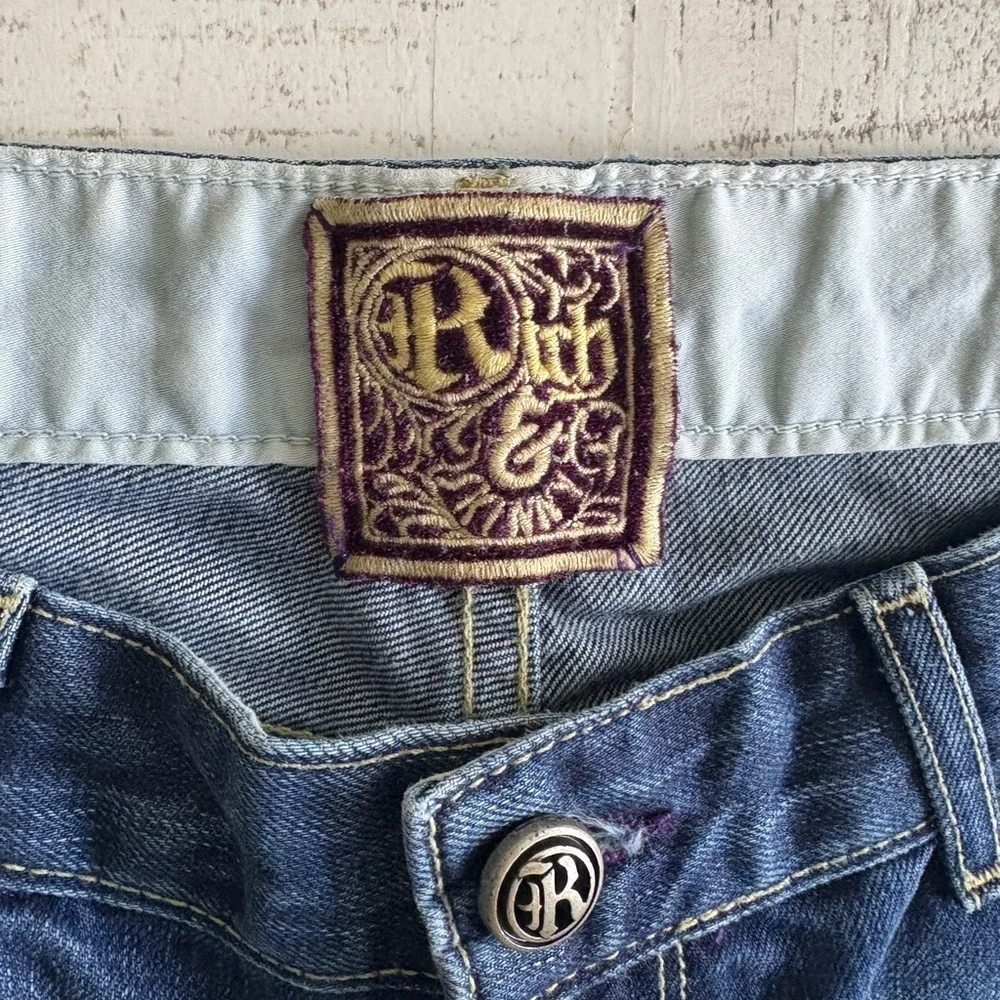 Rich & Skinny Women SZ 27 Jeans Blue Moon Straight Leg - Picture 4 of 7